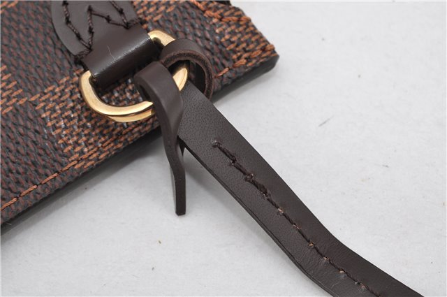 Authentic Louis Vuitton Damier Neverfull Pouch Purse Clutch Bag LV 6523F