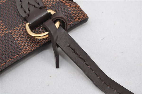 Authentic Louis Vuitton Damier Neverfull Pouch Purse Clutch Bag LV 6523F