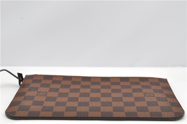 Authentic Louis Vuitton Damier Neverfull Pouch Purse Clutch Bag LV 6523F