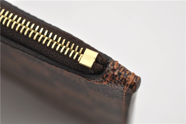 Authentic Louis Vuitton Damier Neverfull Pouch Purse Clutch Bag LV 6523F