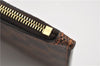 Authentic Louis Vuitton Damier Neverfull Pouch Purse Clutch Bag LV 6523F