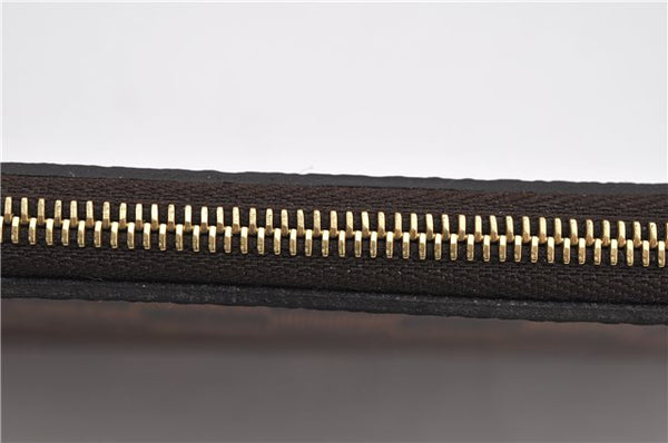 Authentic Louis Vuitton Damier Neverfull Pouch Purse Clutch Bag LV 6523F