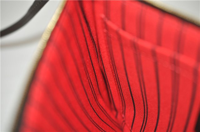 Authentic Louis Vuitton Damier Neverfull Pouch Purse Clutch Bag LV 6523F