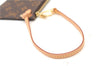 Authentic Louis Vuitton Monogram Neverfull Pouch Purse Clutch Bag Pink LV 6525F