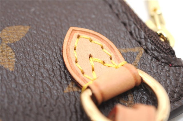 Authentic Louis Vuitton Monogram Neverfull Pouch Purse Clutch Bag Pink LV 6525F