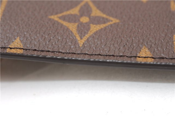 Authentic Louis Vuitton Monogram Neverfull Pouch Purse Clutch Bag Pink LV 6525F