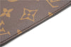 Authentic Louis Vuitton Monogram Neverfull Pouch Purse Clutch Bag Pink LV 6525F