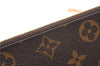 Authentic Louis Vuitton Monogram Neverfull Pouch Purse Clutch Bag Pink LV 6525F