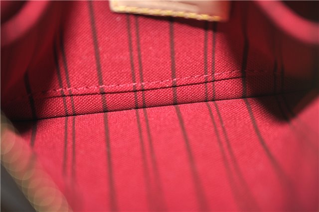 Authentic Louis Vuitton Monogram Neverfull Pouch Purse Clutch Bag Pink LV 6525F