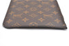 Authentic Louis Vuitton Monogram Neverfull Pouch Purse Clutch Bag LV 6529F