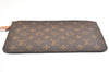 Authentic Louis Vuitton Monogram Neverfull Pouch Purse Clutch Bag LV 6529F
