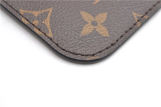 Authentic Louis Vuitton Monogram Neverfull Pouch Purse Clutch Bag LV 6529F
