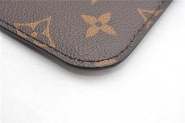 Authentic Louis Vuitton Monogram Neverfull Pouch Purse Clutch Bag LV 6529F