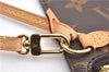 Authentic Louis Vuitton Monogram Neverfull Pouch Purse Clutch Bag LV 6529F