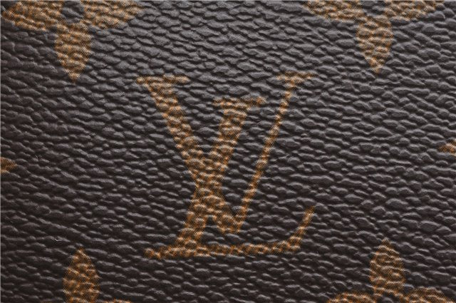 Authentic Louis Vuitton Monogram Neverfull Pouch Purse Clutch Bag LV 6529F