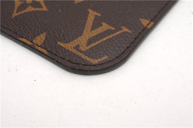 Authentic Louis Vuitton Monogram Neverfull Pouch Purse Clutch Bag Pink LV 6534F