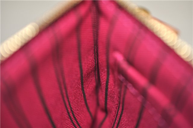 Authentic Louis Vuitton Monogram Neverfull Pouch Purse Clutch Bag Pink LV 6534F