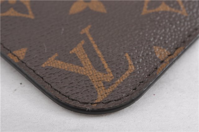 Authentic Louis Vuitton Monogram Neverfull Pouch Purse Clutch Bag Pink LV 6539F