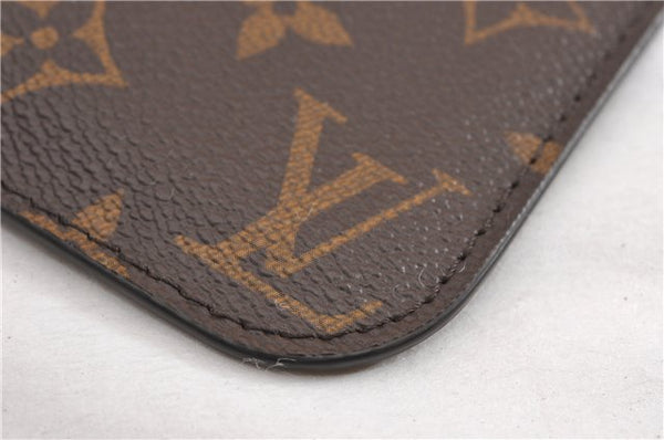 Authentic Louis Vuitton Monogram Neverfull Pouch Purse Clutch Bag Pink LV 6539F