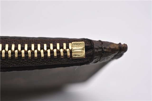 Authentic Louis Vuitton Monogram Neverfull Pouch Purse Clutch Bag Pink LV 6539F