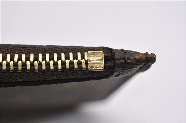 Authentic Louis Vuitton Monogram Neverfull Pouch Purse Clutch Bag Pink LV 6539F