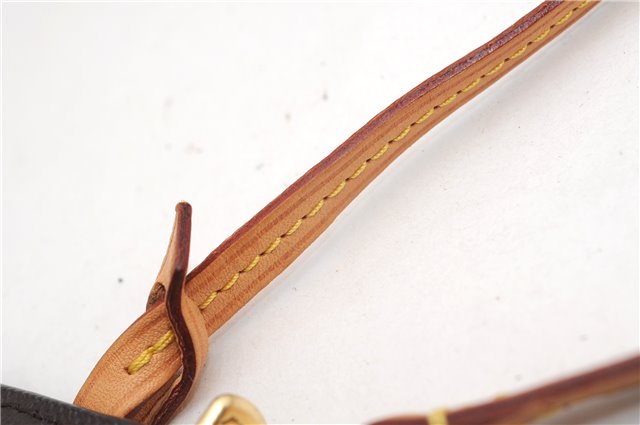 Authentic Louis Vuitton Monogram Neverfull Pouch Purse Clutch Bag Pink LV 6541F