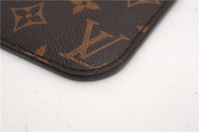 Authentic Louis Vuitton Monogram Neverfull Pouch Purse Clutch Bag Pink LV 6541F