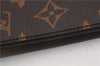 Authentic Louis Vuitton Monogram Neverfull Pouch Purse Clutch Bag Pink LV 6541F