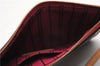 Authentic Louis Vuitton Monogram Neverfull Pouch Purse Clutch Bag Pink LV 6541F