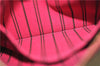 Authentic Louis Vuitton Monogram Neverfull Pouch Purse Clutch Bag Pink LV 6541F