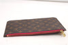 Authentic Louis Vuitton Monogram Neverfull Pouch Purse Clutch Bag Pink LV 6542F