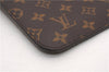 Authentic Louis Vuitton Monogram Neverfull Pouch Purse Clutch Bag Pink LV 6542F