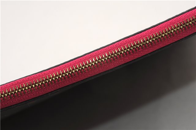 Authentic Louis Vuitton Monogram Neverfull Pouch Purse Clutch Bag Pink LV 6542F