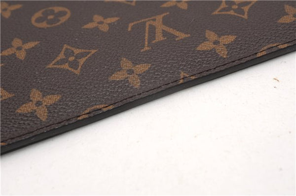 Authentic Louis Vuitton Monogram Neverfull Pouch Purse Clutch Bag Pink LV 6542F