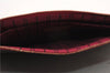 Authentic Louis Vuitton Monogram Neverfull Pouch Purse Clutch Bag Pink LV 6542F