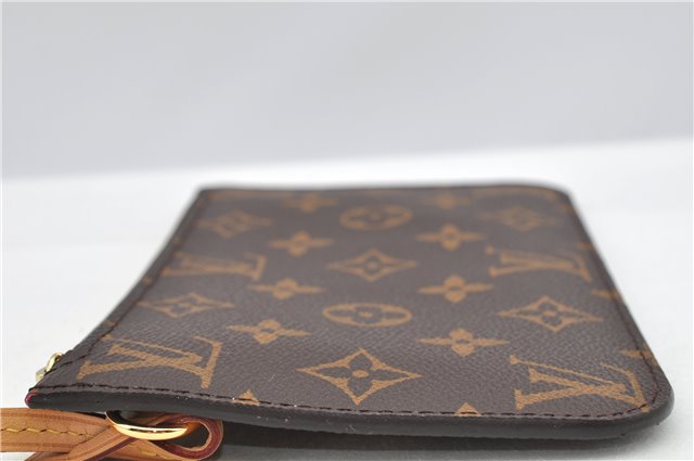 Authentic Louis Vuitton Monogram Neverfull Pouch Purse Clutch Bag LV 6549F