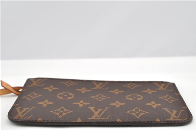 Authentic Louis Vuitton Monogram Neverfull Pouch Purse Clutch Bag LV 6549F