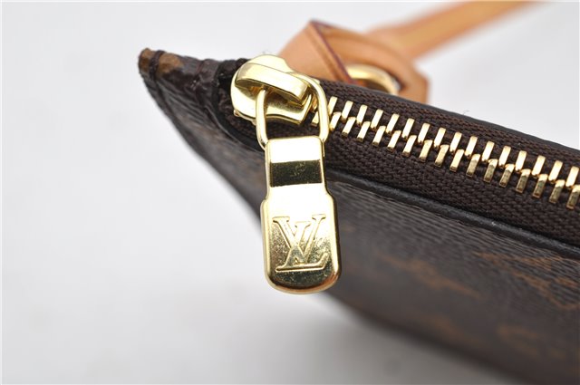 Authentic Louis Vuitton Monogram Neverfull Pouch Purse Clutch Bag LV 6549F