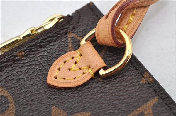 Authentic Louis Vuitton Monogram Neverfull Pouch Purse Clutch Bag LV 6549F