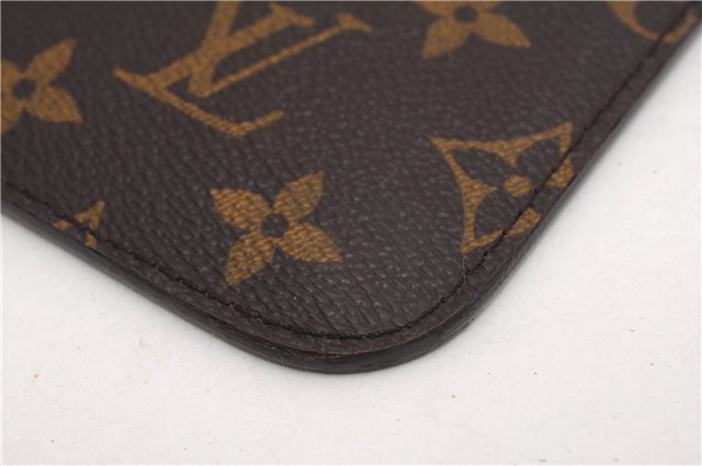 Authentic Louis Vuitton Monogram Neverfull Pouch Purse Clutch Bag Pink LV 6550F