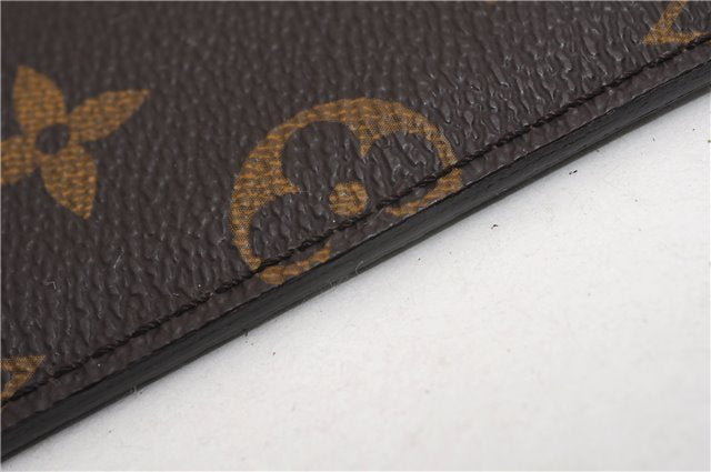 Authentic Louis Vuitton Monogram Neverfull Pouch Purse Clutch Bag Pink LV 6550F