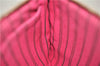 Authentic Louis Vuitton Monogram Neverfull Pouch Purse Clutch Bag Pink LV 6550F