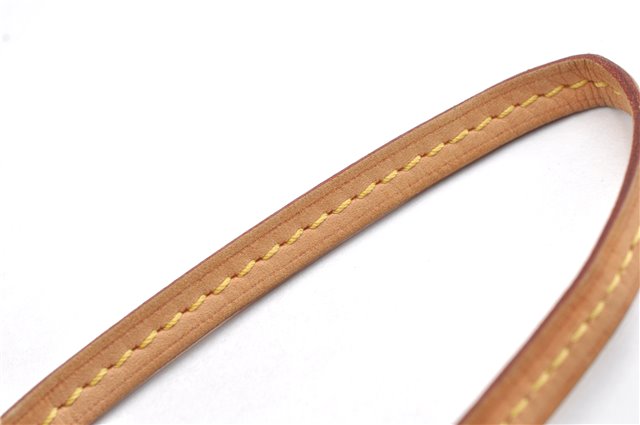 Authentic Louis Vuitton Monogram Neverfull Pouch Purse Clutch Bag Yellow 6552F