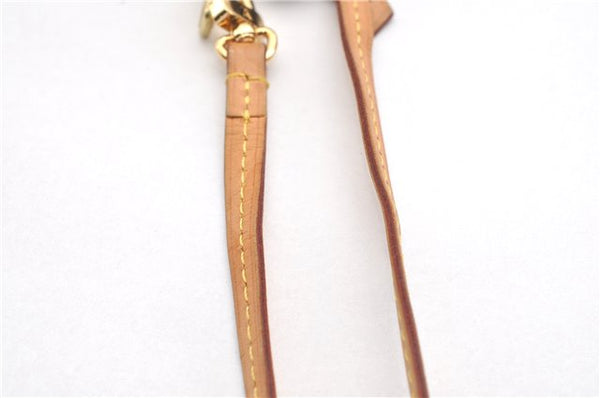 Authentic Louis Vuitton Monogram Neverfull Pouch Purse Clutch Bag Yellow 6552F