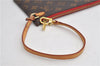 Authentic Louis Vuitton Monogram Neverfull Pouch Purse Clutch Bag Red LV 6553F