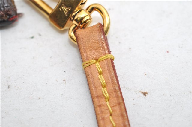 Authentic Louis Vuitton Monogram Neverfull Pouch Purse Clutch Bag Red LV 6553F