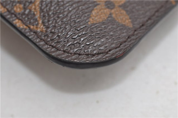 Authentic Louis Vuitton Monogram Neverfull Pouch Purse Clutch Bag Red LV 6553F