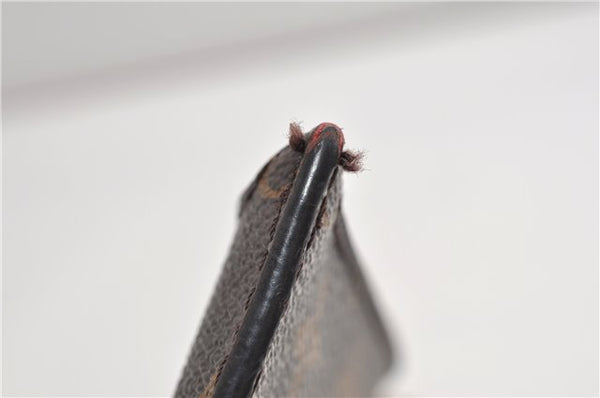 Authentic Louis Vuitton Monogram Neverfull Pouch Purse Clutch Bag Red LV 6553F