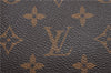 Authentic Louis Vuitton Monogram Neverfull Pouch Purse Clutch Bag Red LV 6553F
