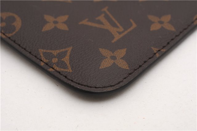 Authentic Louis Vuitton Monogram Neverfull Pouch Purse Clutch Bag LV 6558F